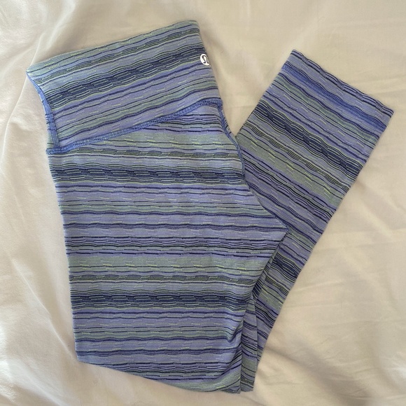 Lululemon Wunder Under Crop III Space Dye Size 6 - Picture 6 of 12